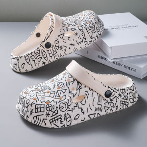 2025 Summer New Coconut Clogs MenS Outdoor Sandals Non-Slip Camouflage Beach Slippers For Women