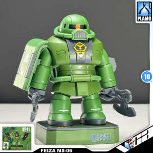 FATBOY MODEL FZ-2 CHONKER GREEN ZAKU MAGNETIC JOINT MODEL KIT