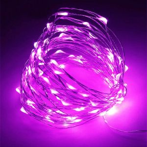 1M 2M 5M 10M Copper Wire LED String Lights Battery Operate Holiday Lighting for Christmas Wedding Party Decoration
