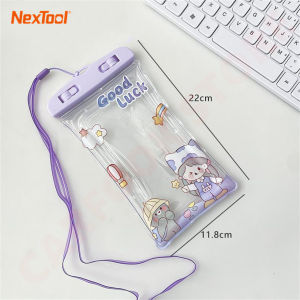 NT ซองกันน้ำโทรศั ซองกันน้ำแบบใส กระเป๋ากันน้ำ ซองกันน้ำเทศสงกรานต์ ซองกันน้ำสงกาน ซองกันน้ำเท่ๆ ลายการ์ตูนน่ารักๆ Waterproof Phone Case ว่ายน้ำ ดำน้ำ เล่นน้ำ กันน้ำได้ดี พกพาง่ายสะดวก 22x12.8cm