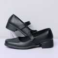 Nikaro sepatu wanita pantofel sekolah paskibra ukuran 37-41 warna hitam. 