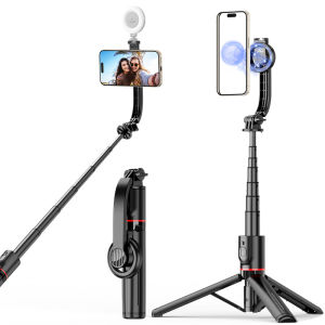 Detachable Magnetic Selfie Tripod Portable Handheld Mobile Phone Bracket Extendable Magnetic Selfie Stick