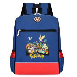 Ba lô hình phim hoạt hình Pokémon cho học sinh 6-14 tuổi cặp đi học Anime Pikachu lớn chất lượng cao và Túi trẻ em bền