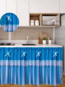 Gordeng Minimalis Premium ( SUDAH FREE TALI ) Gorden Kolong Dapur & Berkualitas(Bisa Costum Ukuran)