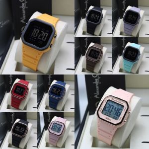 Jam Tangan Wanita Alexandre Christie AC 9347 AC9347 AC 9378 AC 9332 Original Garansi Resmi 1 Tahun - Rubber