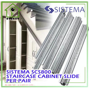 SISTEMA SCS800 STAIRCASE CABINET SLIDE PER PAIR