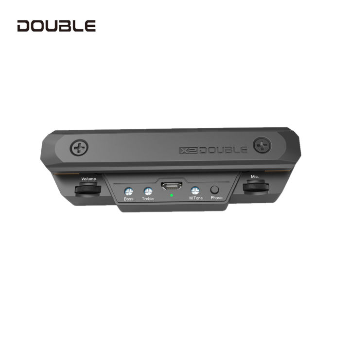 DOUBLE X0 Guitar Pickup Preamp Soundhole Pickup with Volume & Tone ...