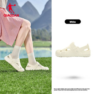 Qiaodan Breathable Closed Toe Water Sandals Hollow Sport Clogs Women QXL102262440R