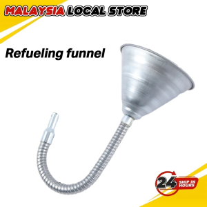 34CM Flexible Gasoline Funnel Diesel Funnel Filter Fuel Dump Port Car Motorcycle Vehicle Corong Minyak Kereta