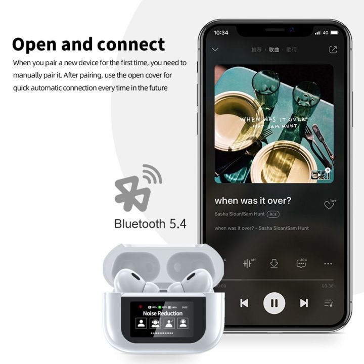 A9%20Pro%20Earphone&Case%20Bluetooth%20Wireless%20Earbuds%20with%20Screen%20Headset%20ANC%20Noise%20Reduction%20Mic%20Call%20Earbuds%20-%20Image%205