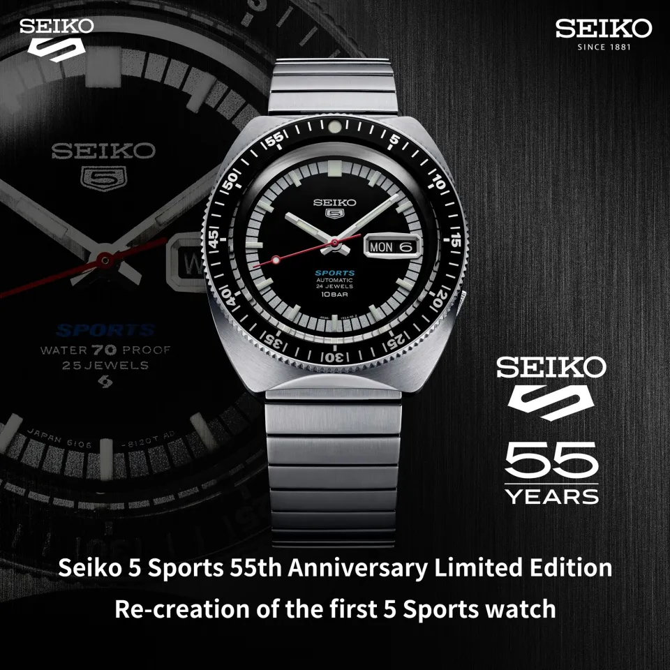 Seiko Sports SRPK17K1 55th Anniversary Limited Edition Automatic