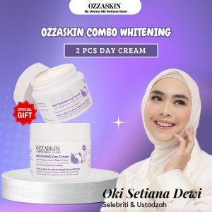 Combo Day Cream Ozzaskin by Oki Setiana Dewi Krim Siang Pelindung UV & Cahaya Biru