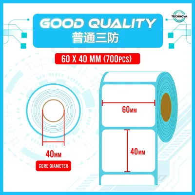 Thermal Sticker Thermal Paper Barcode Label Sticker Price Tag Product Label Sticker Paper (Good Quality)