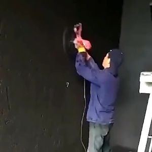 38CM เครื่องขัดปูนซีเมนต์อเนกประสงค์ อุปกรณ์บดปูนฉาบ เครื่องขัดไฟฟ้า กระดาษทราย เครื่องขัดโลหะ