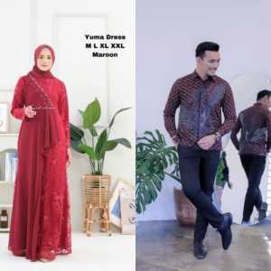 [ GRATIS ONGKIR + BISA COD ] Model Gamis Terbaru 2022 / Gamis Brokat Terbaru 2022 / Gamis Wanita Terbaru 2022 / Gamis Kekinian 2022 / Baju Muslim Wanita Brokat / Baju brokat Modern / Trend Gamis 2023 / Gamis YUMA COUPLE