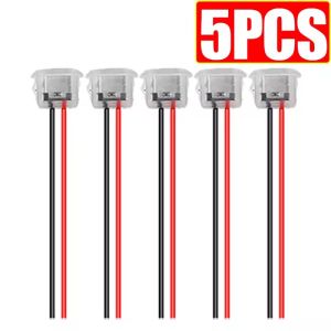10PCS 2Pin TYPE C Female Connector with Night Light Waterproof 5V 3A Jack Power Pigtail Cable for Medical Devices Car DIY Smart Product Repair Part