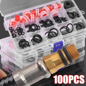 Hộp 100 Ron Cao Su - Gioăng Cao Su Vòi Nước - Vòng Đệm Cao Su O-Ring Đa Năng Chống Rò Rỉ Cho Ống Nước Nhà Bếp Phòng Tắm