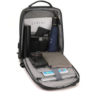 PC Hard Shell Bag Casual Lightweight Business Backpack Mens Trendy Cool Backpack 15.6 Inch Anti-theft Computer Bag