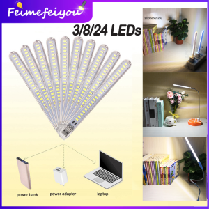 24 LEDs USB led light for room night light table lamp study portable desk lamp 8 LEDs 3 LEDs