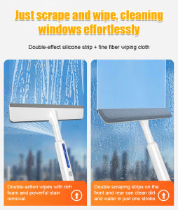 Window Cleaner Glass Cleaning Cleaning Tools Detachable Water-injector Thoroughly Removes Stains