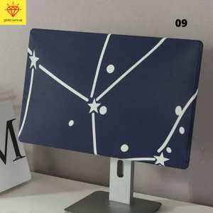 Cover Komputer Penutup Layar Led Monitor Komputer Kain Elastis Spandex Dekorasi Size 19"-22" Bahan Kain Lembut Garansi Produk Import