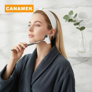 【CANAMEK】 1PCS Double-headed Pen Facial Reflexology Tools Stainless Steel Trigger Point Massager Tool Deep Tissue Massage Tool