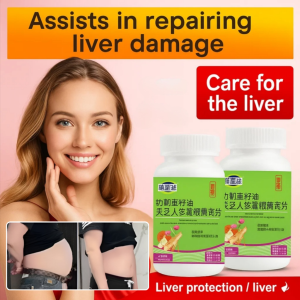 Milk Thistle Seed Oil Ganoderma Lucidum Ginseng Pueraria Radix Astragalus Tablets Blood Sugar Regulation Boosts Immunity