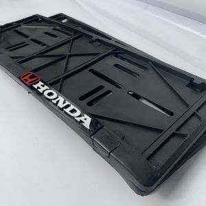 Plat Nomor Mobil Timbul FONT FE NEW LANCIP HITAM Free Cover dengan Label Merk Mobil