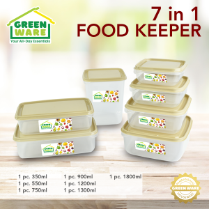 Greenware FOOD KEEPER 7 in 1 SET