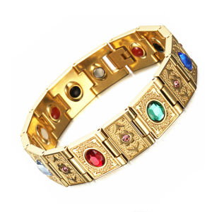 Titanium Bracelet For Men Magnetic Fashion Adult Jewelry/Anti-radiation Therapy Mens Couple Wear/Decor Stylish