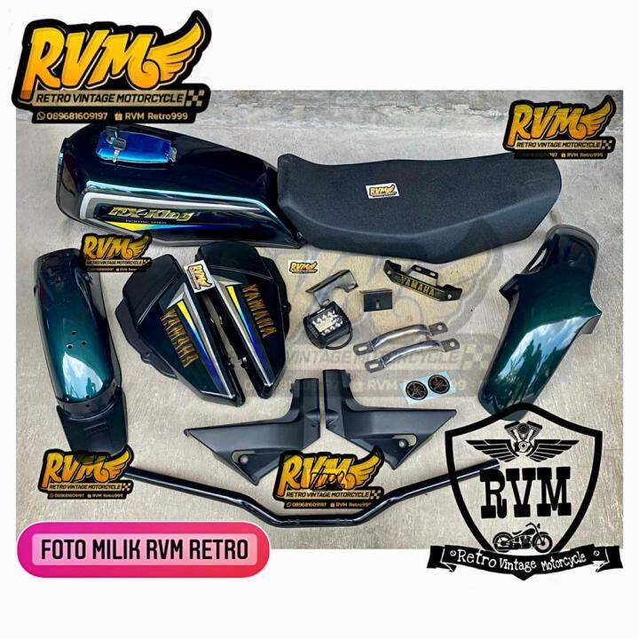 Paket Tangki Rx King Tahun Warna Hijau Botol Paket Rx King