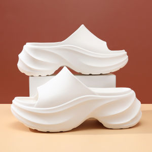 Free Shipping WomenS Thick-Soled Height-Increasing Slip-On Sandals Non-Slip And Breathable EVA Material Odor-Resistant Wear-Resistant High-End Summer Outdoor Sandals
