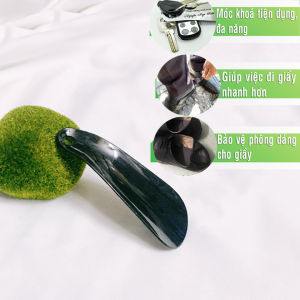 Đón gót giầy 10cm (combo 2) bằng thép không gỉ cao cấp dùng bền tiện mang theo cùng móc khoá phụ kiện giày tây giầy thể thao không thể thiếu