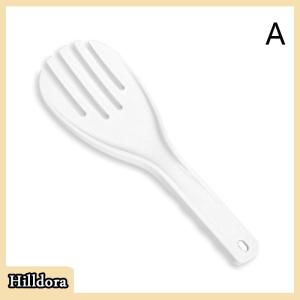 [Hilldora] Large Rice Spoon Plastic Meal Spoon Non Stick Kitchen Gadgets Hand Roll Spoons Rice Shovel Kitchen Supplies Thickened Rice Fork