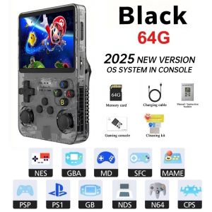 Gameboy R36S Handheld Game Console portable konsol permainan mini retro Support for PS1 PS2 Games mendukung Connect to TV and 2 Player permainan klasik 8000+Games
