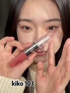 KIKO Double Headed Lip Gloss provides long-lasting hydration