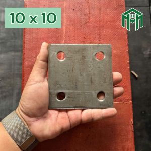Bản mã sắt (có 4 lỗ) nhiều kích thước 10 12 15 20 vuông cạnh