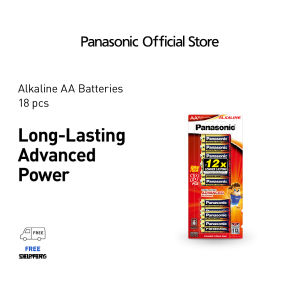 Panasonic Alkaline Battery AA 18pcs LR6T/18B