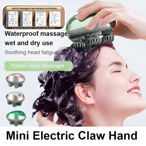 Portable Electric Head Massager 3D Electric Full Body Massager Cat Massager Pet Massager 按摩器