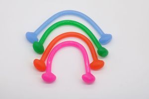 Shipped from China [BIN] Silicone Jelly Multi-Style Resistance Bands Fitness Arm Strengthener Stretching Shoulder Opener Slim Arm Back Exercise Yoga Equipment