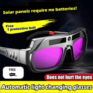 COD KIRIM CEPAT TaffGUARD Kacamata Las Otomatis Gelap Terang Auto Darkening Soldering Kacamata Tukang Las Anti Silau Solar - TX-012