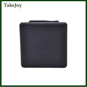 TakeJoy 10Pcs Plastic Black Blanking End Caps Square Inserts For Tube Pipe Box Section