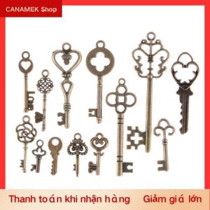 CS 13 món trang sức hỗn hợp Mặt dây chuyền quyến rũ phong cách bộ xương cổ điển cổ điển