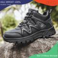 Prelesty Olahraga Outdoor Sepatu Boots Pria Tinggi Hiking Waterproof Mendaki Touring Gunung Casual Kerja Adventure Anti Slip Keren 339. 