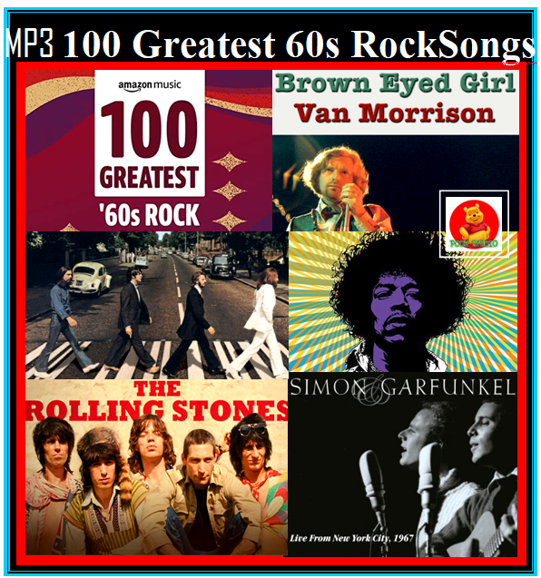 [USB/CD] MP3 สากลร็อคฮิต 100 Greatest 60s Rock Songs (100 เพลง) #เพลง ...