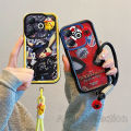 New Casing Itel P55 NFC 4G Classic Cute Colorful Cool 3D Cartoon Phone Case with 3D Doll Lanyard Lens Protection Shockproof Silicone Soft Back Cover. 