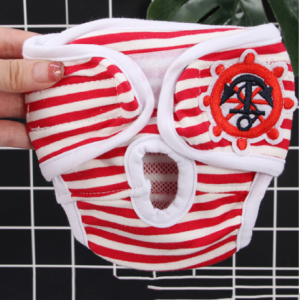 Quần sinh lý cho Chó cái có đai lưng bằng băng gai dán chắc chắn (mẫu mới) - Hara Pet Store