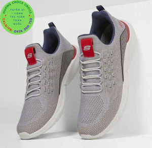 GIÀY THỂ THAO SKECHERS GOWALK GOGA MAX RELAXED FIT CHO NAM MÀU XÁM