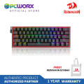 Redragon K617-RGB FIZZ Mechanical Wired RGB Gaming Keyboard Black | Redragon Gaming Keyboard | Gamer Keyboard | Mechanical Gaming Keyboard - Redragon K617 FIZZ 60% Wired RGB Gaming Keyboard. 