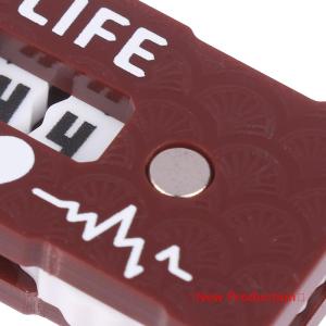 New Production💖 41x20x9mm Wound Tracker 00-99 1 Tracker No Painting Requirement Life Tracker Board Game Counter